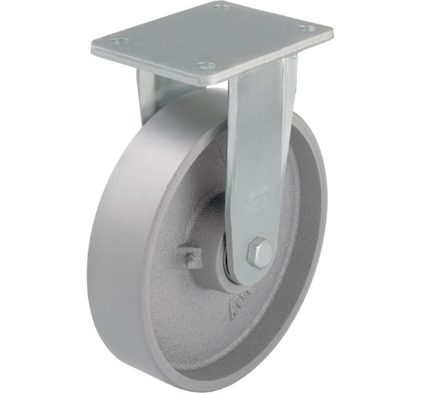 Roulette en fonte - Charge 750 à 1 200 kg - Roulette fixe
