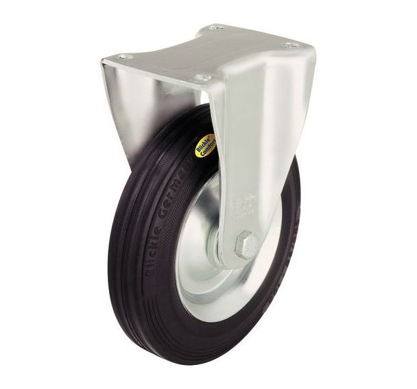 Roulette fixe à platine - Charge 100 à 350 kg