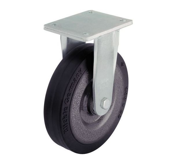 Roulette fixe à platine - Charge 180 à 1 150 kg