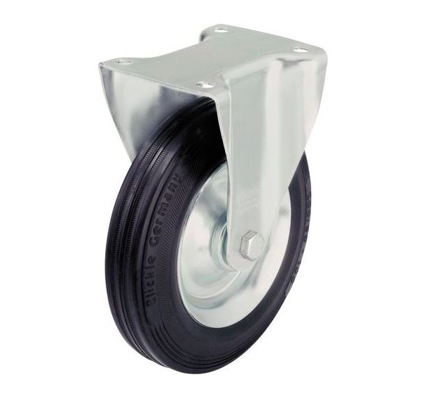 Roulette fixe à platine - Charge 50 à 295 kg