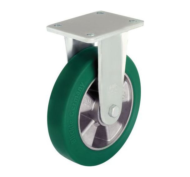 Roulette fixe à platine - Charge 550 à 800 kg