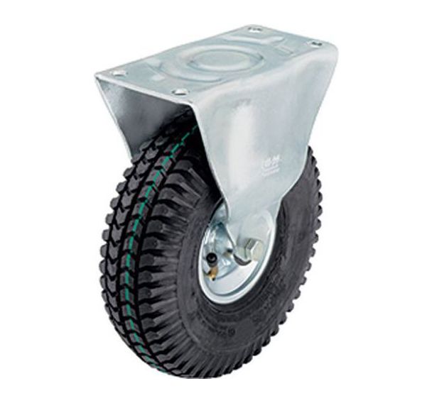 Roulette fixe à platine - Charge 75 à 250 kg