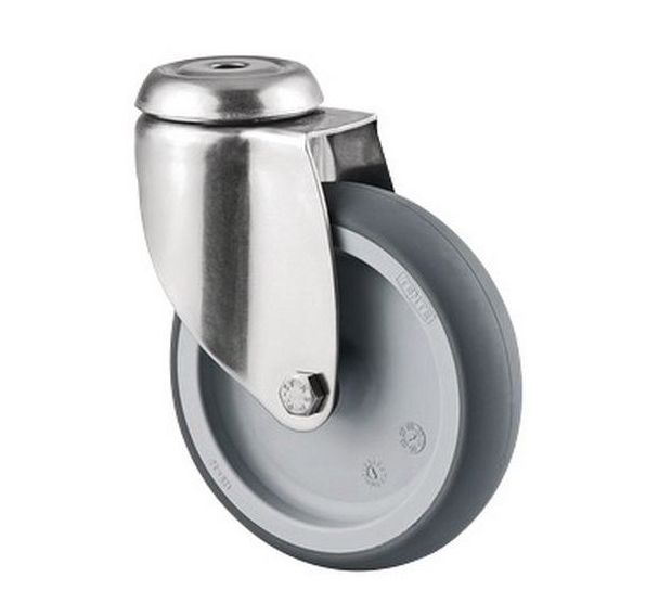 Roulette pivotante à oeil - Capacité 100 kg