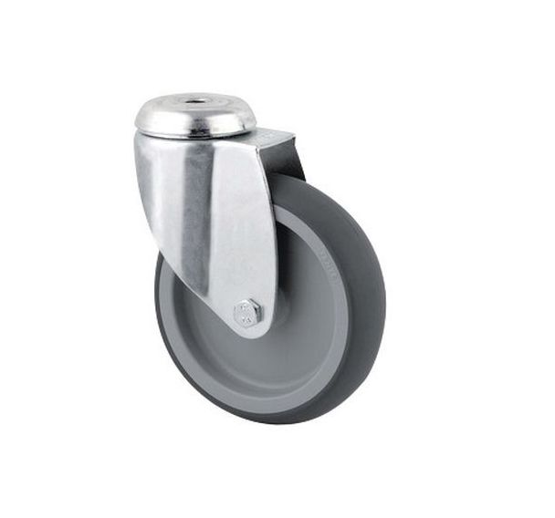 Roulette pivotante à oeil - Capacité 75 kg