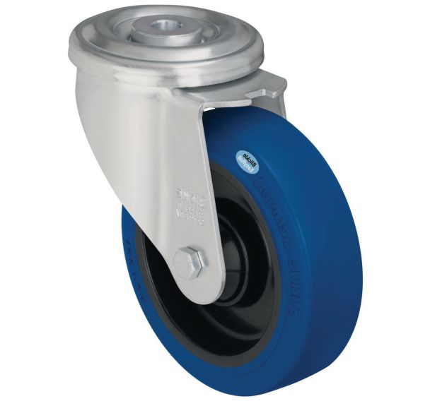 Roulette pivotante à oeil - Charge 150 kg