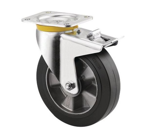 Roulette pivotante à platine - Capacité 800 kg