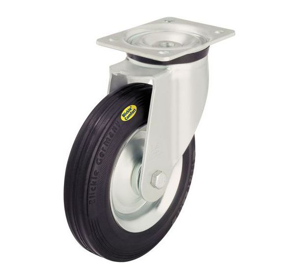 Roulette pivotante à platine - Charge 100 à 350 kg