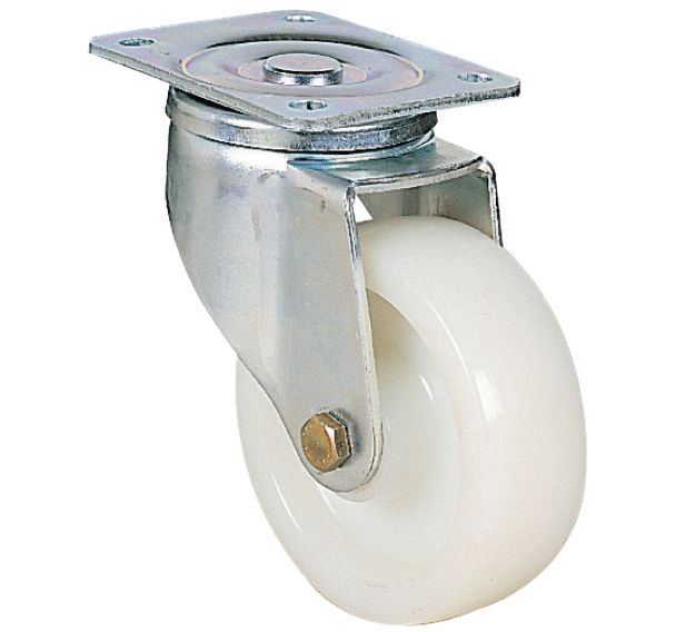 Roulette pivotante à platine - Charge 300 à 900 kg