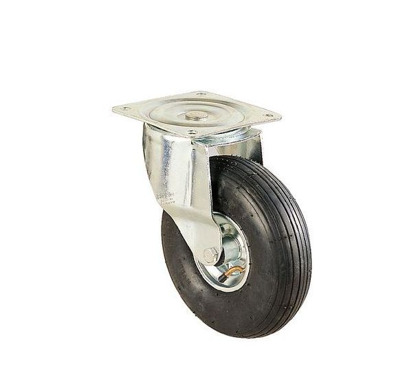 Roulette pivotante à platine - Charge 75 à 250 kg