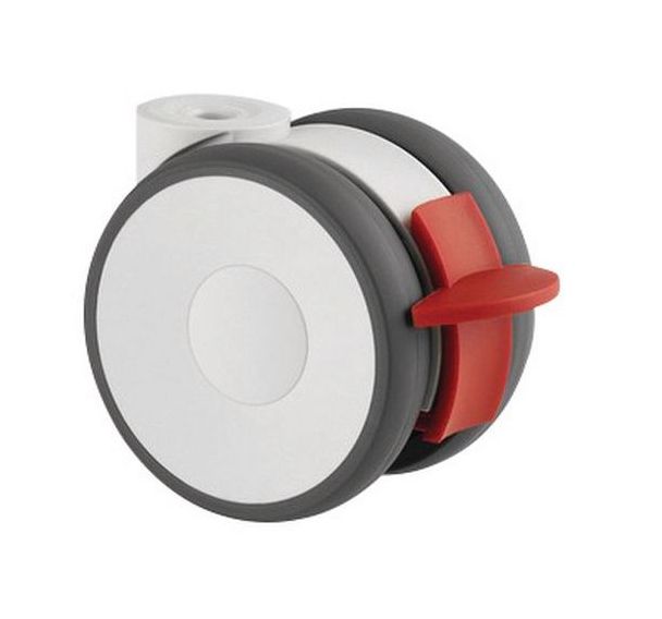Roulette pivotante diamètre 75 mm - Capacité 100 kg