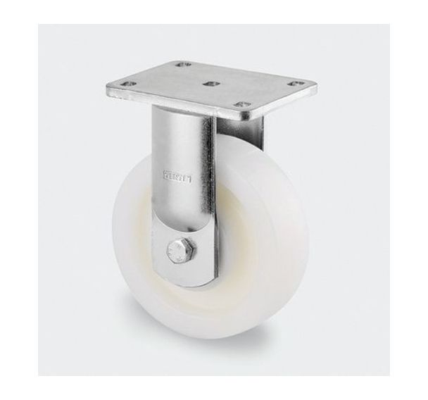Roulette polyamide fixe - F:1000 à 4000 Kgs - Série 9650 - TENTE