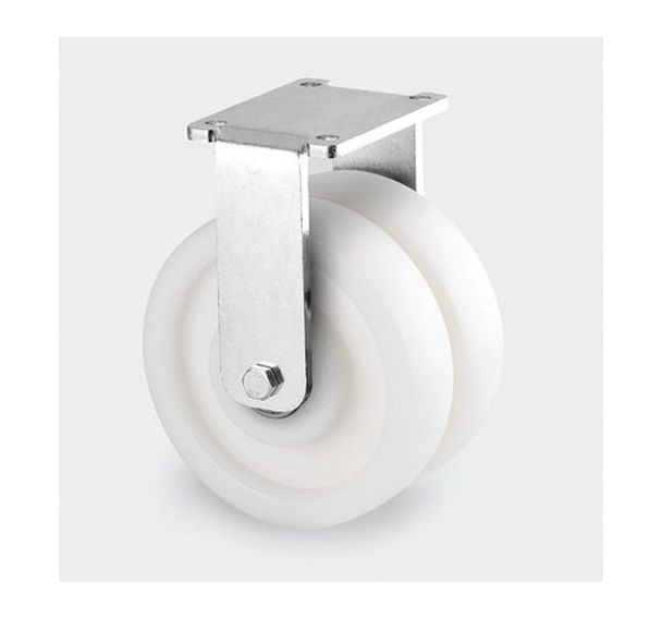 Roulette polyamide fixe - F:1200 à 1500 Kgs - Série 9940 - TENTE