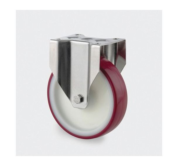 Roulette polyamide fixe - F:600 à 1600 Kgs - Série 8670 - TENTE