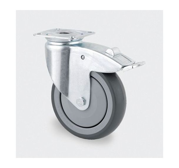 Roulette polyamide pivotante - F:80 à 320 Kgs - Série 2470 - TENTE