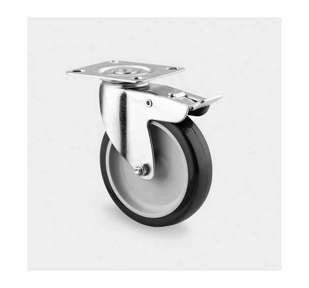 Roulette polypropylène pivotante - F:80 à 140 Kgs - S. 1470 - TENTE