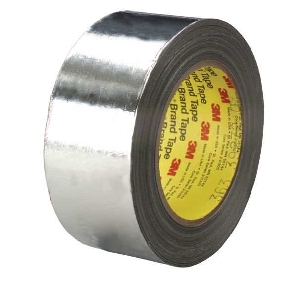 Ruban adhésif aluminium flexible 363 - 33m, Largeur : 25.4 mm