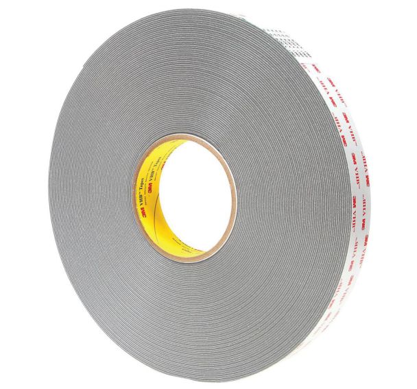 Ruban adhésif double face acrylique VHB™ 4941P - Gris - 3M™