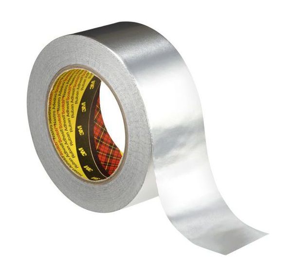 Ruban adhésif métallique 1436 50 mm x 50 m - Argent - 3M