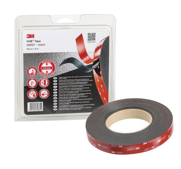 Ruban adhésif mousse acrylique double face VHB - 5962F - 3M
