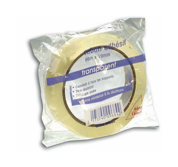 Ruban adhesif transparent 19x66 - Sign