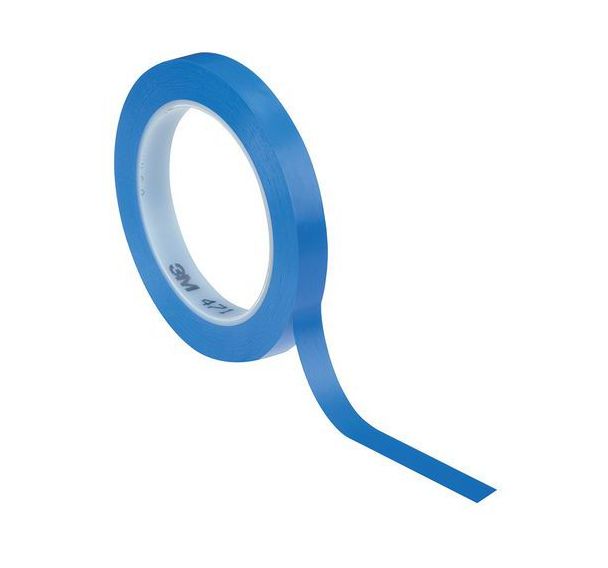 Ruban adhésif vinyle 471 bleu - 33 m - 3M