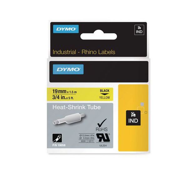 Ruban bague Rhino thermoretractable DYMO