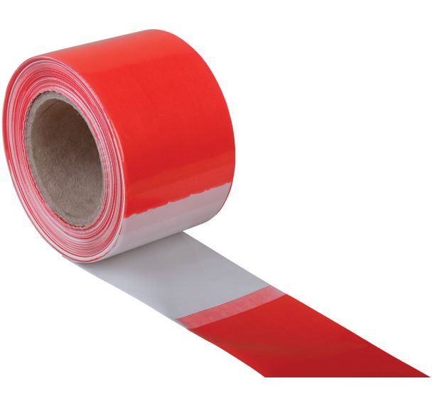Ruban de délimitation rouge-blanc