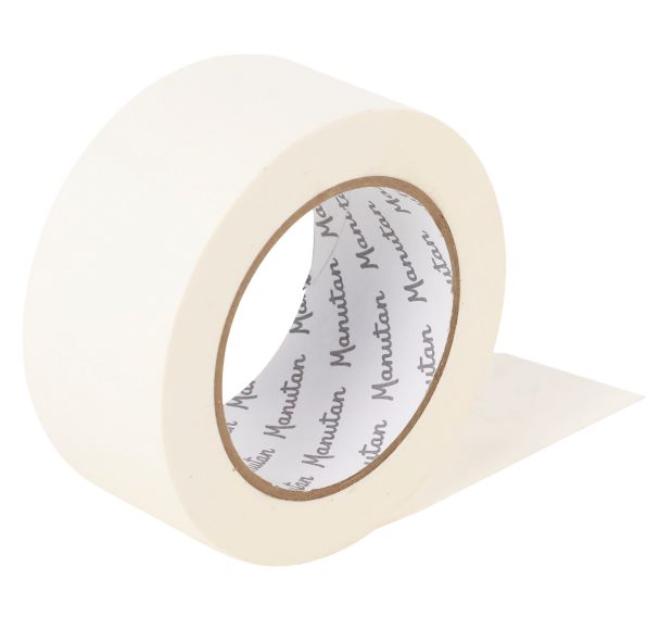 Ruban de masquage - 50 m - Beige - Manutan