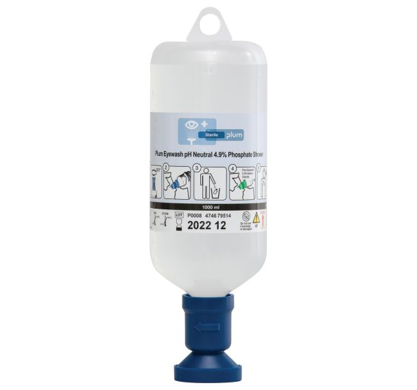 SERIE DL 1 flacon de solution de rincage yeux et corps Trionyx