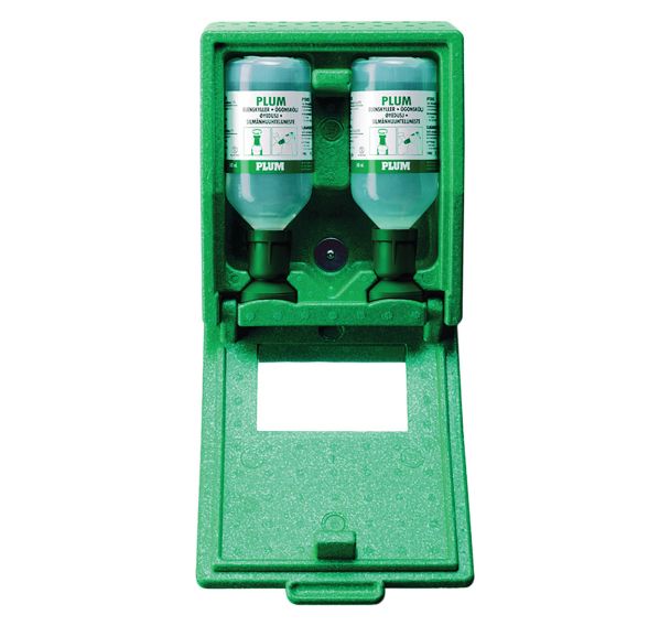 SERIE DL - Station murale fermée 2 flacons pour les yeux