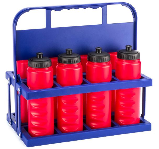 Set porte-bidons bottle crate basic expert 8 bidons+panier