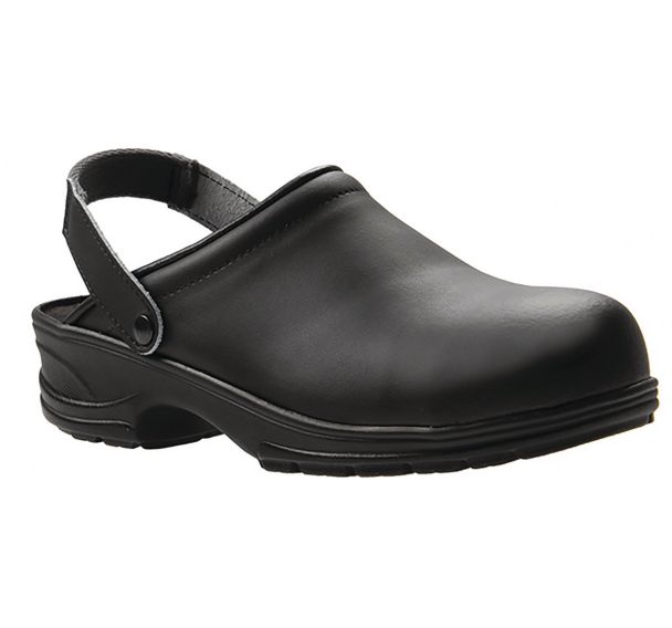 Sabot sécurité cuir noir Thor SB SRC- Nordways