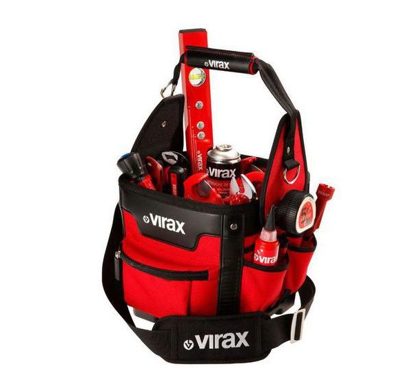 Sac-seau textile avec porte outils - Virax