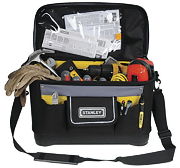 Sac a outils rigide 40 cm, rigide, avec bandoulière