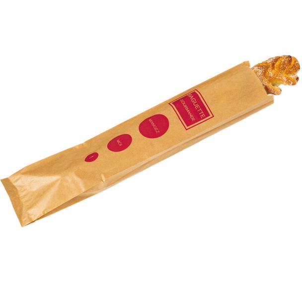 Sac à pain et baguette en papier - Lot de 1000 - Matfer