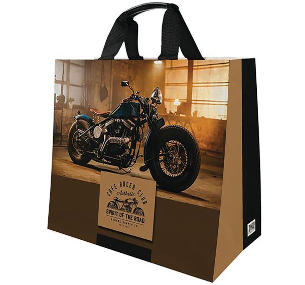 Sac cabas polypro tisse moto 33l