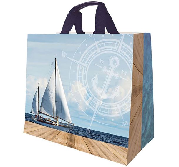 Sac cabas polypro tisse voile 33l dim.43x20x38cm