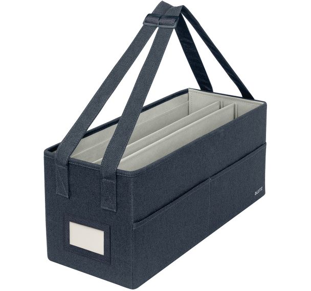 Sac de rangement en tissu - Gris foncé