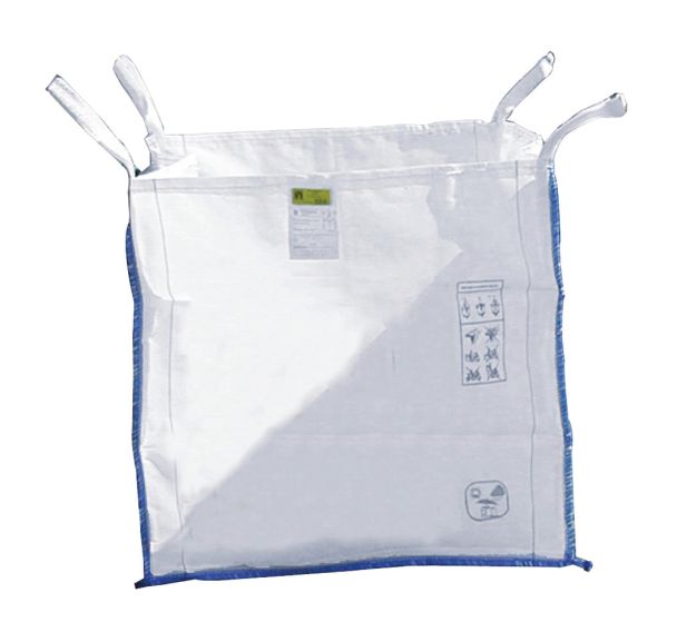 Sac gravats non réutilisable fond plat 1500 kg