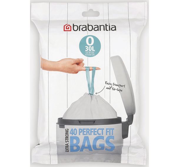 Sac poubelle Code O 30 l 1x40 pcs