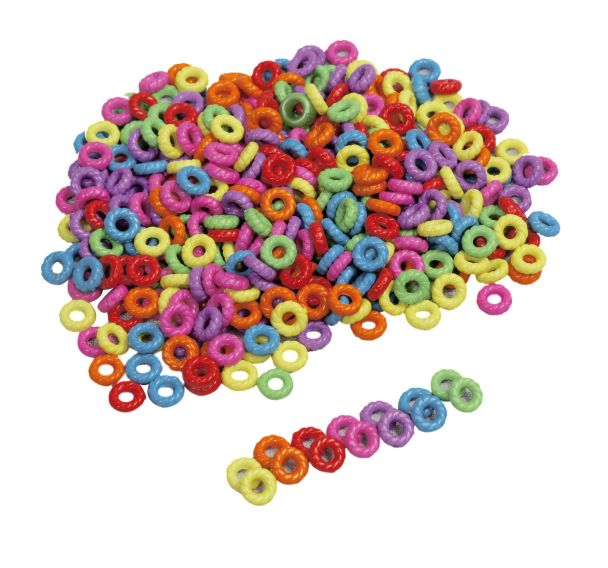 Sachet 1000 perles anneaux 8mm
