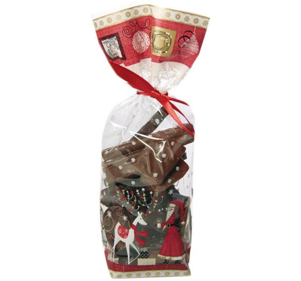Sachet à confiserie Père Noël - Lot de 100 - Matfer