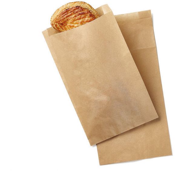 Sachet à viennoiseries en papier kraft - Lot de 1000 - Matfer