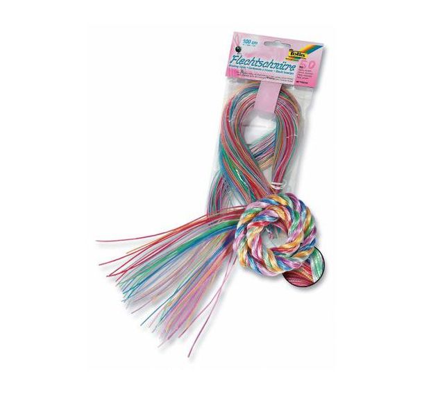 Sachet de 200 brins 80cm fils scoubidou