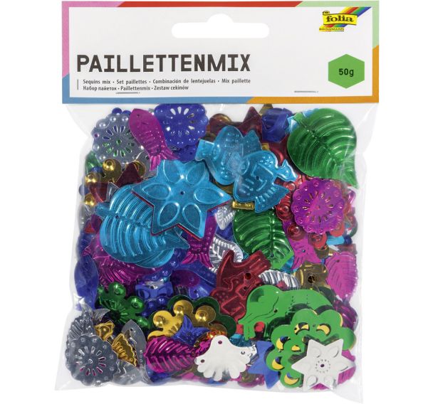 Sachet de 50 g sequins de fête