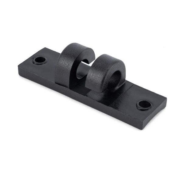 Sachet de 56 crochets noirs pour but en acier dbl fixation avec vis