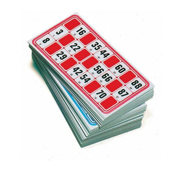 Sachet de 96 cartes de loto