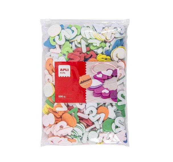 Sachet mousse chiffres 500 unités