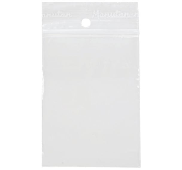 Sachets zip - Transparent 50 µm - Manutan Expert