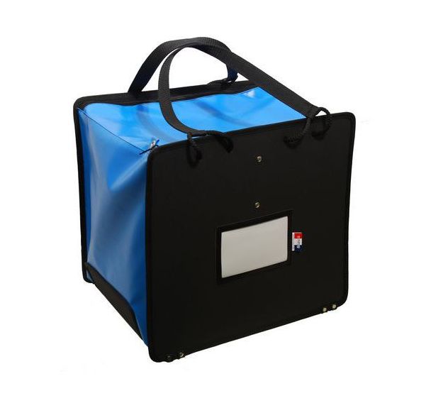 Saciaison postale noir/bleu48xH44xP34 cm
